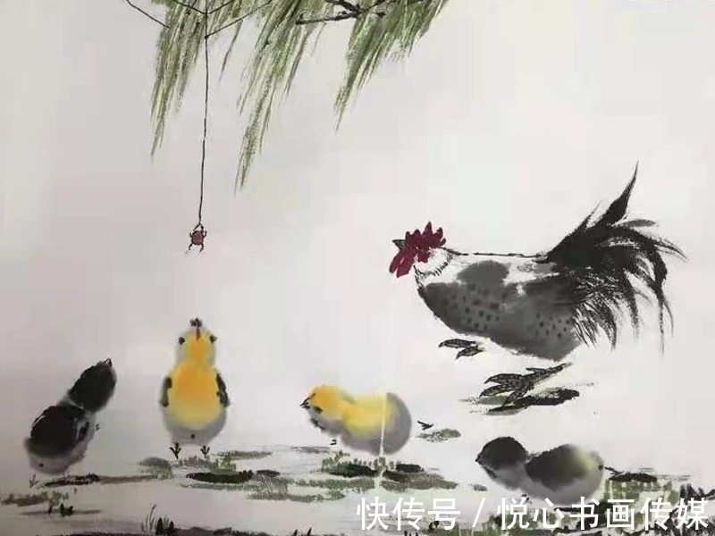 杂誌!中国书画报画虎百强刘协文书画作品鉴赏