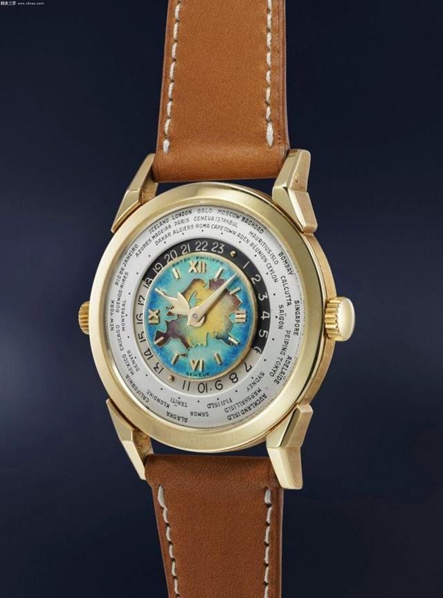 腕表|5000万!百达翡丽Ref.2523欧亚珐琅盘黄金腕表创下两项纪录