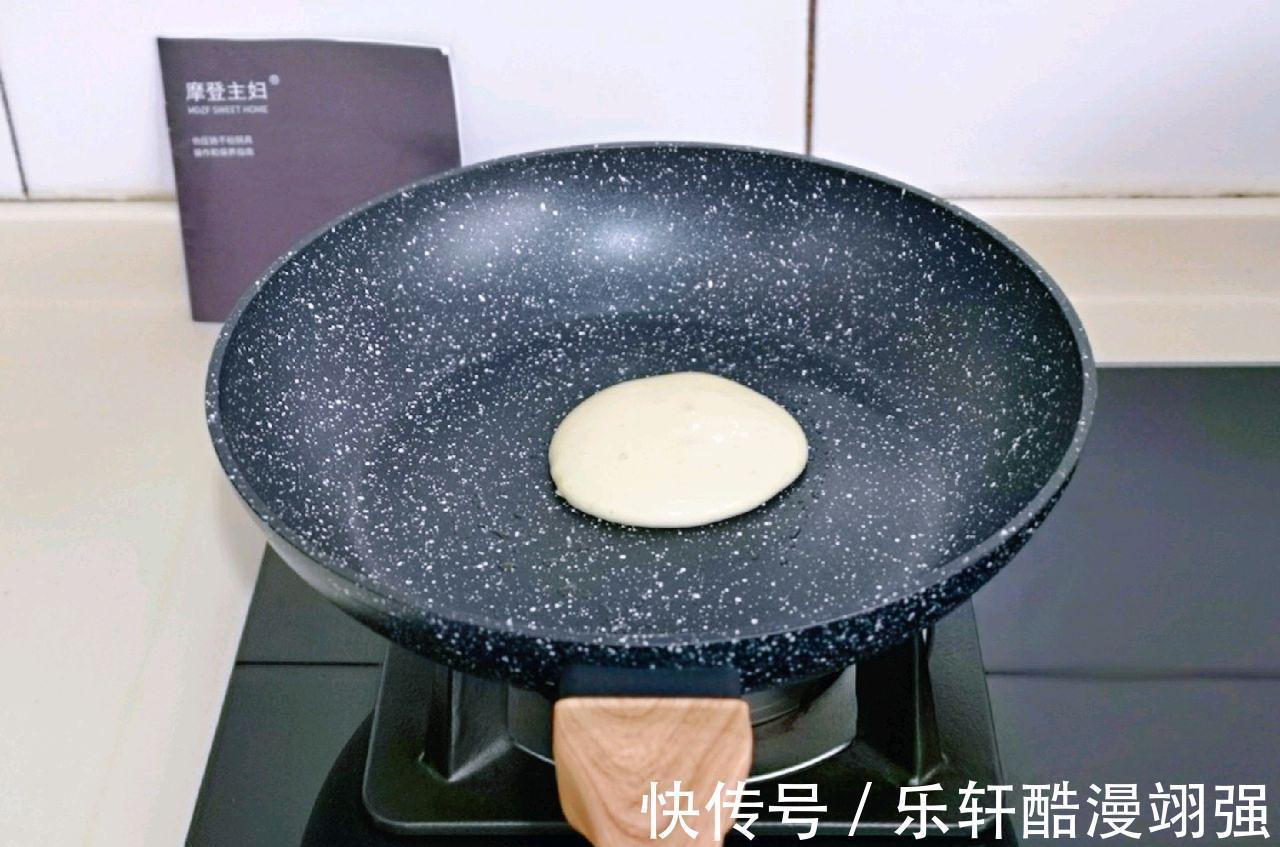 过程|无油低脂的奶香松饼，松软可口，过程简单，价格低廉