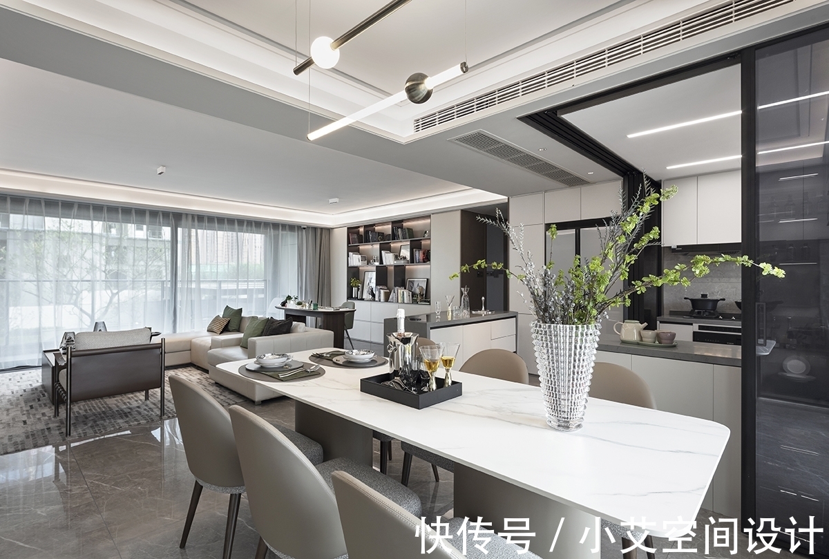 软装|165㎡新中式风格软装设计，谱写灵魂居所