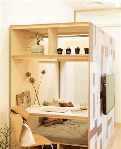 复式|朋友买套层高4米5的复式，又在家里砌套房，层高再高都能浪费了