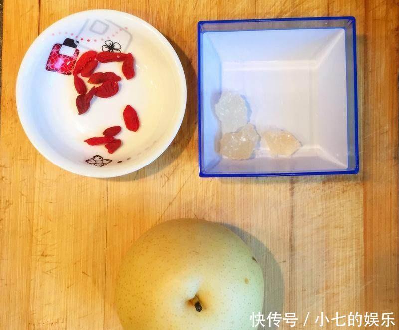 冰糖|冰糖炖雪梨,润肺补肺,还超好吃