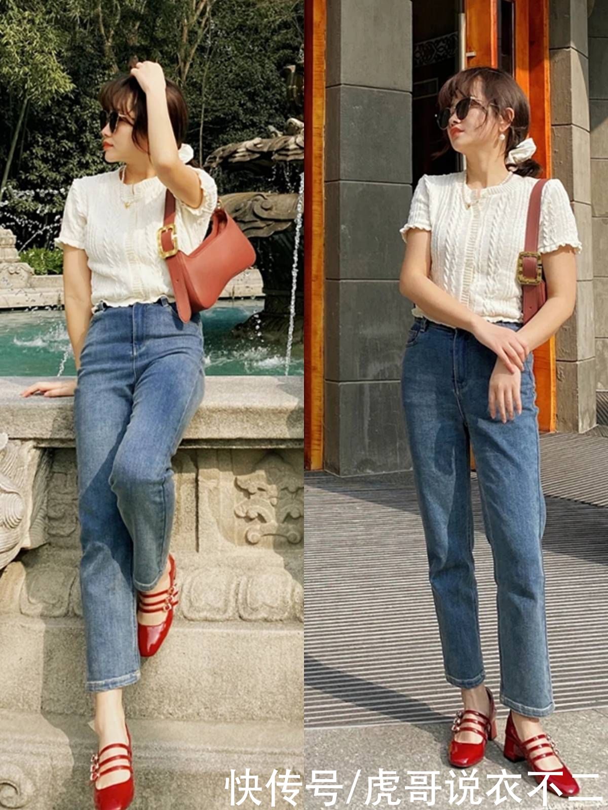 长相普通的1米5小个子，靠衣品拥有好气质，她的搭配技巧值得学