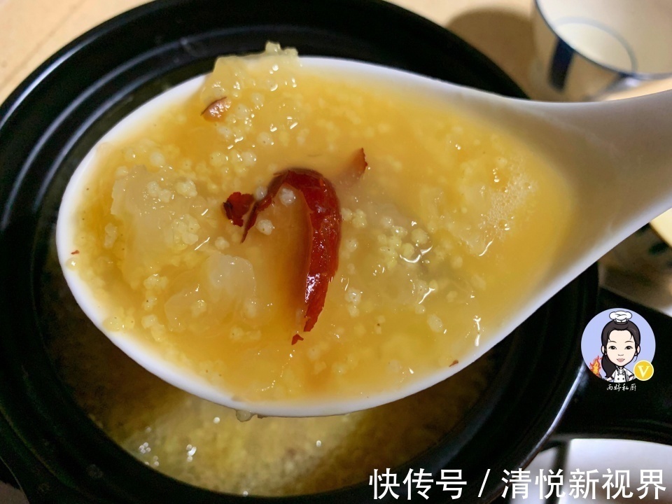 婆婆|这粥,婆婆早餐必喝,满满全是胶质,每周喝几次,连化妆品都省了