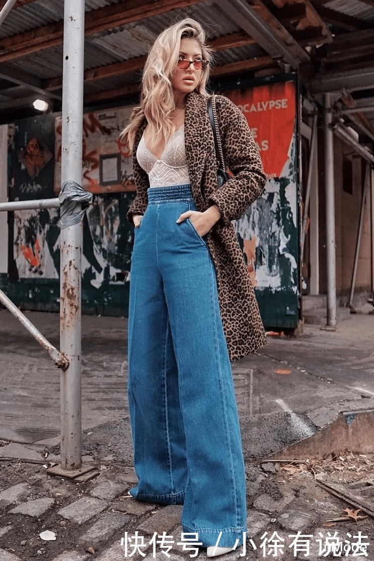 搭配|别再穿“打底裤”了,现在流行“裤子+靴子”!保暖又显瘦!