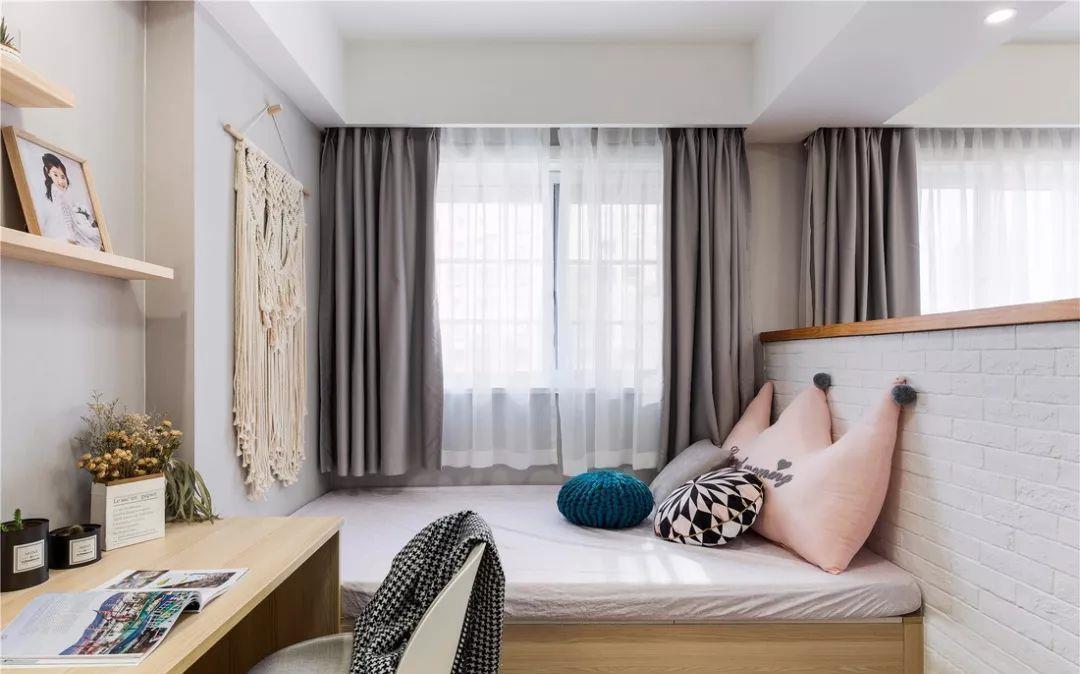 文艺|110㎡现代北欧风,清新色系,温馨又文艺,朋友看了直夸好看!