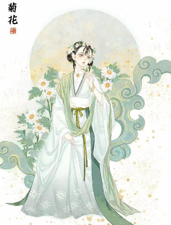 a2985|画师大佬将中药拟人，山楂菊花化身小姐姐，山药三七变汉服帅哥