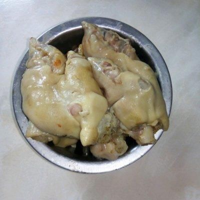 豆豉|好吃到流泪的丰富餐桌味一干锅蹄花，连吃三天都不够