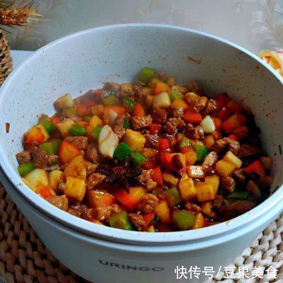告诉你3个诀窍，在家也能做出五彩牛肉丁