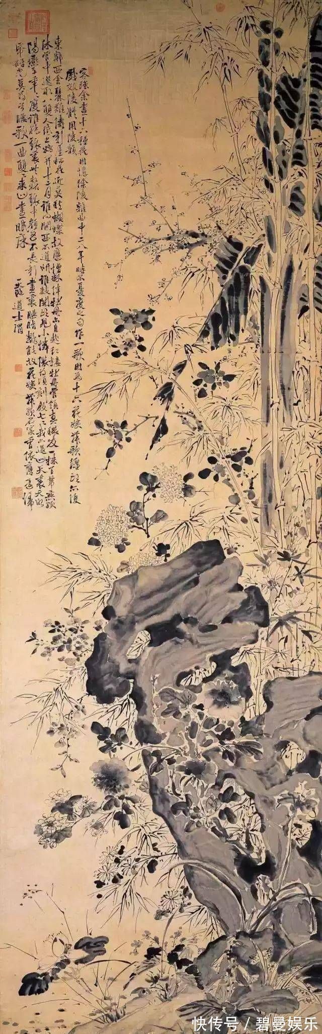 扬州八怪@他是明朝书画家,也是一个“疯子”,他的画风影响画坛五百年