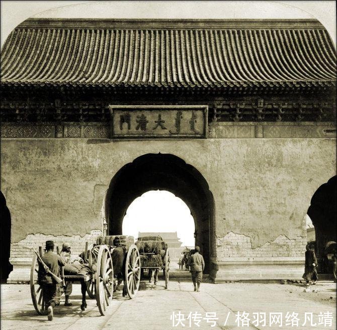 低调|清朝老照片:图6是英国雇佣军,图10是清朝低调奢华的切糕