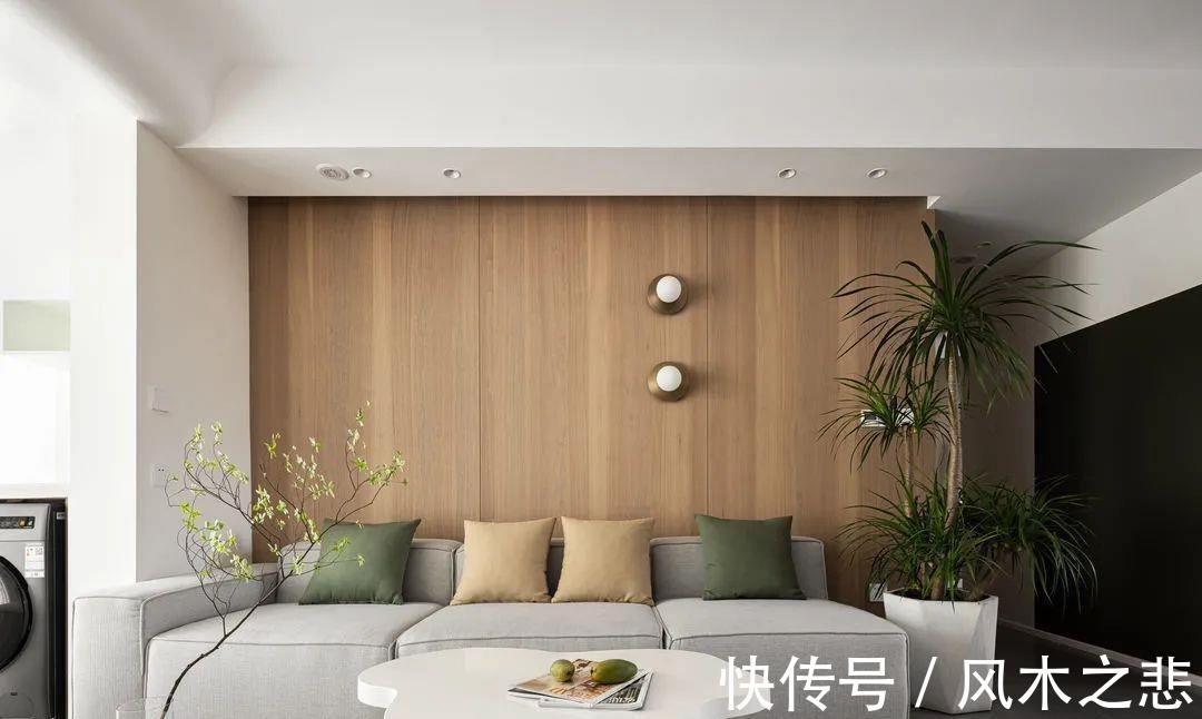 门洞|109㎡四口之家,全屋配色太清爽,三室两厅不压抑!