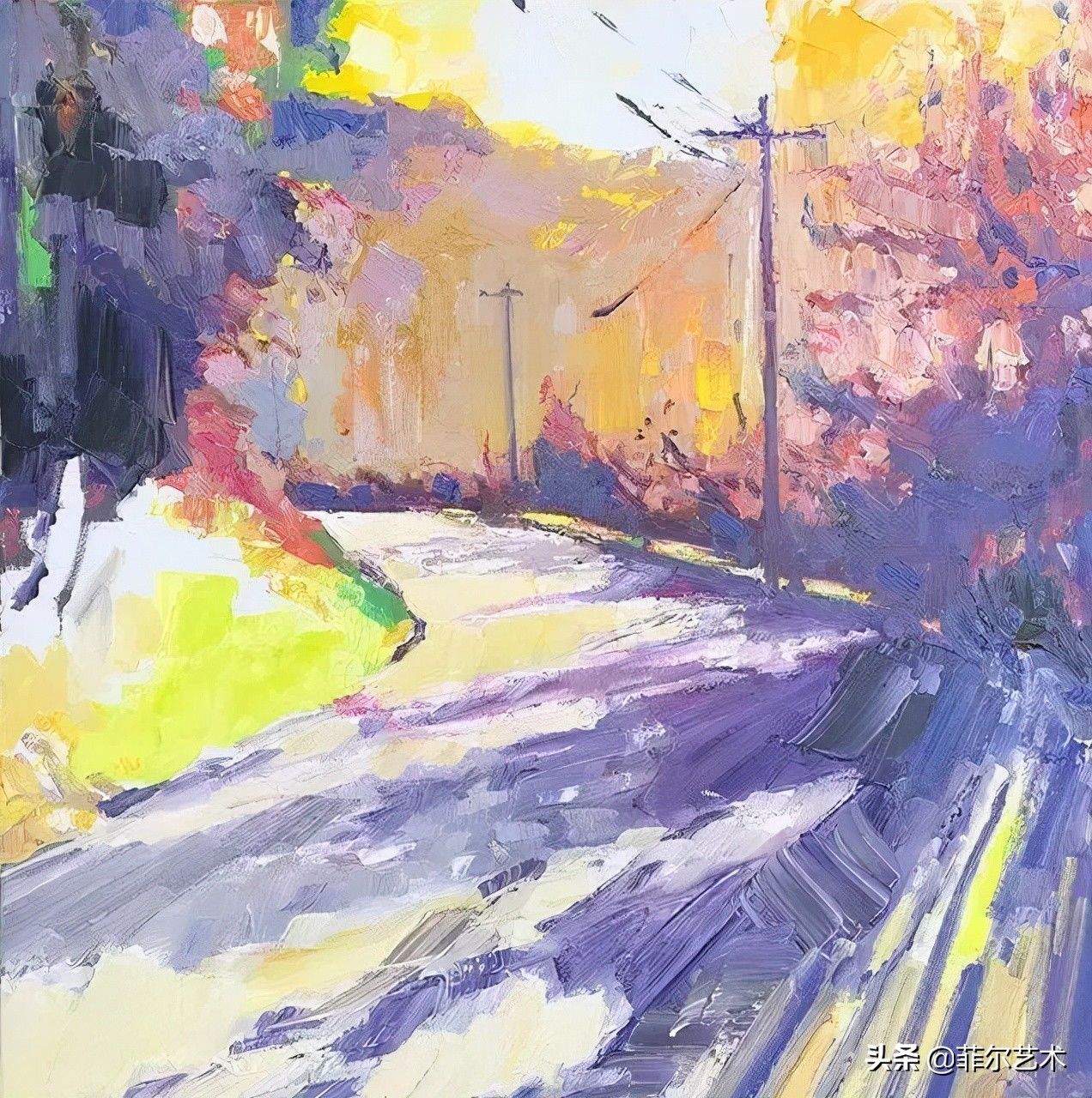 科利|光色十足，如梦如幻~美国画家尼古拉斯·科利风景油画作品欣赏