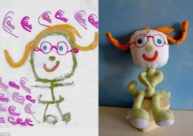 画作|儿子涂鸦画作老爸PS神魔改，引来77万粉丝围观