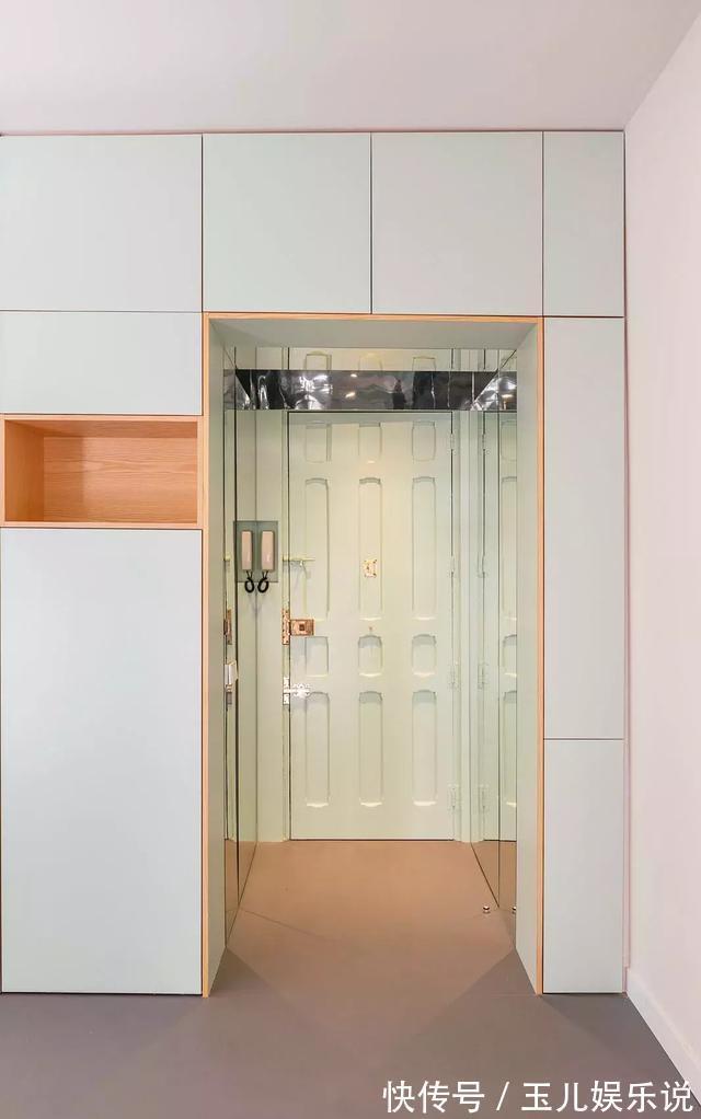 储物空间|国外35㎡公寓,设计师脑洞大开,还是头一次见,储物空间真是一绝