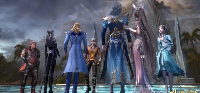 天行九歌|斗罗大陆小舞的长纱裙已经过时,美人鱼裙摆上线,小舞身材绝美!