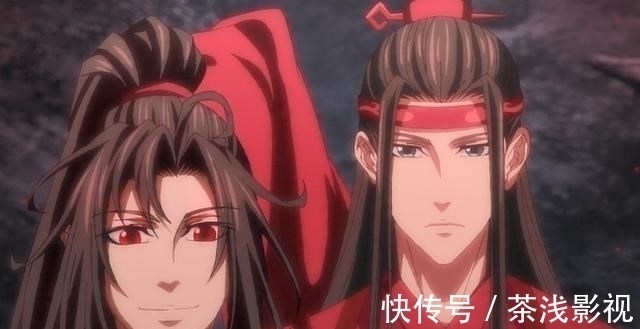 叔父#《魔道祖师》忘羡喜提新衣服,叔父表示本当如此,视美发糖很大方