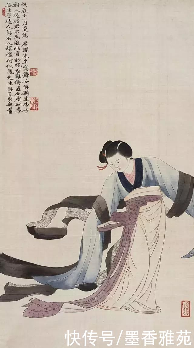 巨匠|百年巨匠吕凤子高清国画作品欣赏