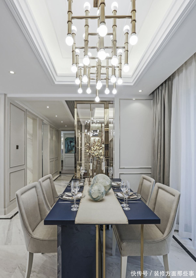 三居室|121平美式风三居室,低调沉稳成熟有质感的三世同堂之家