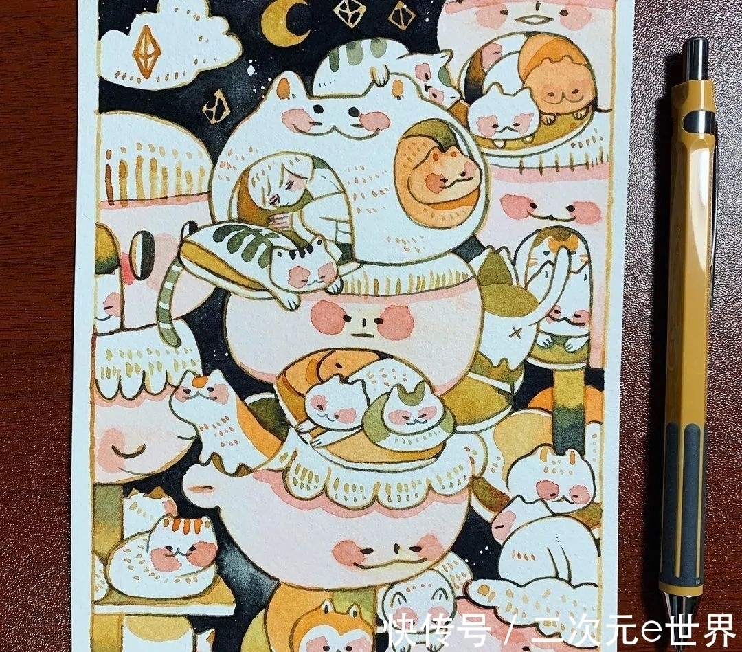 bitamin!每日插画 8年,从画渣到大神,不努力你永远不知道自己有多优秀