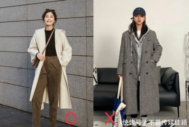 讲真,肩宽背厚的女人,不要这么穿大衣!分分钟显胖十斤(不止)