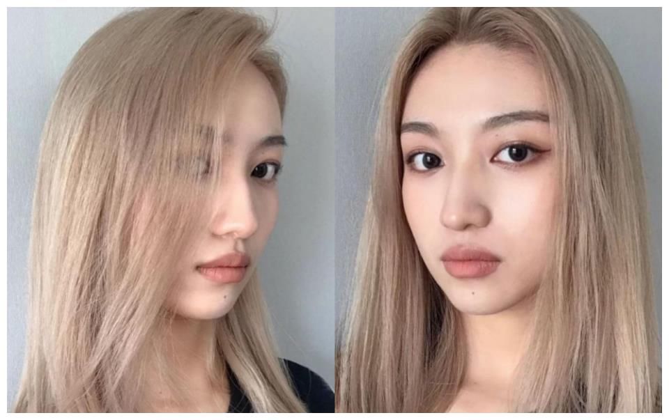 2021好看发色推荐~这个“白桃乌龙色”，真的是个宝藏发色