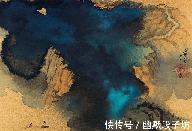 画家#张大千靠仿他的画出人头地,他的理论一直被追捧!