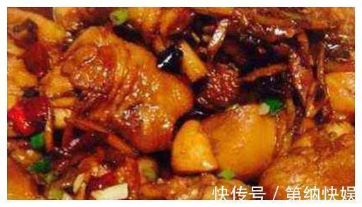 美食推荐口水鸡、火爆泡椒腰花、红烧鸡块、八爪鱼炒辣椒的做法