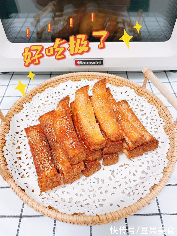 烤箱美食|零基础??好吃到流泪的蜂蜜吐司条 | 烤箱