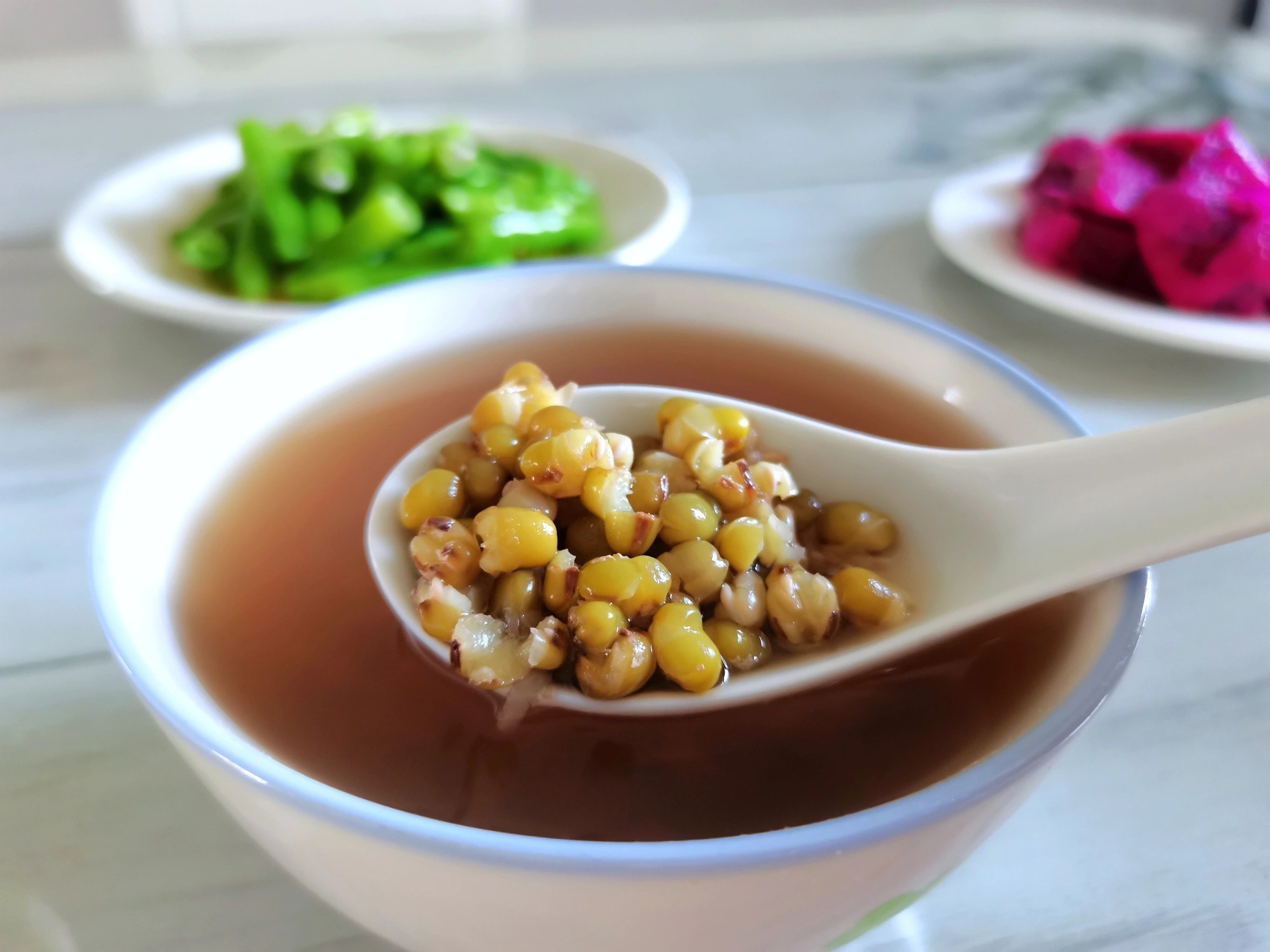 紫薯|晒我家5天清凉早餐，三伏天这样吃早餐，不热舒服