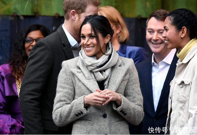 梅根不当王妃后一样高贵,穿灰色大衣配阔腿裤,气质惊艳太美了
