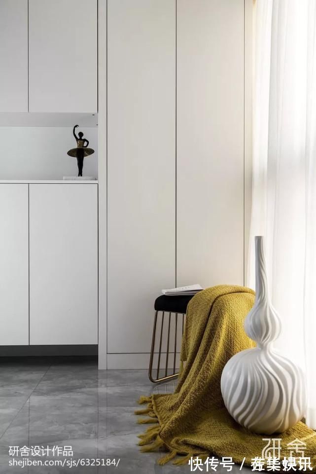 净色|玄关是家的门面,原来地砖也可以铺得这么美~