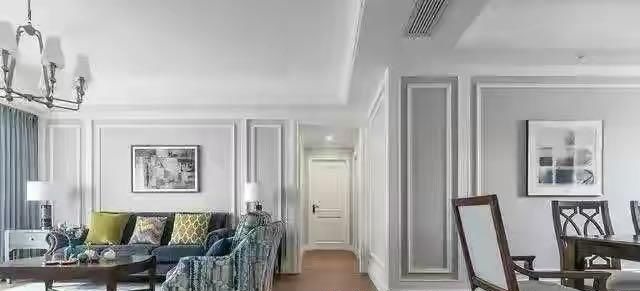 背景墙|160平四居室大户型装修,全屋精致有气质,朋友来了都不想走