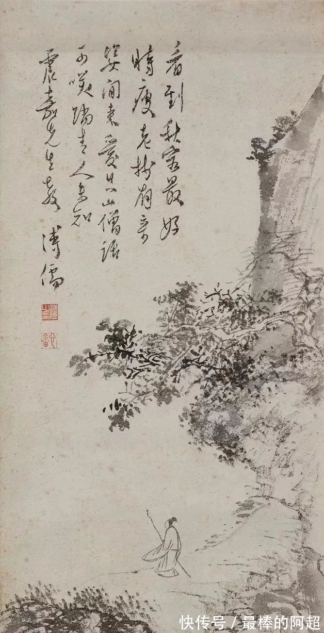 绘画|「津门网」溥儒的山水画看上去都很凉爽,是夏日里的一股清风