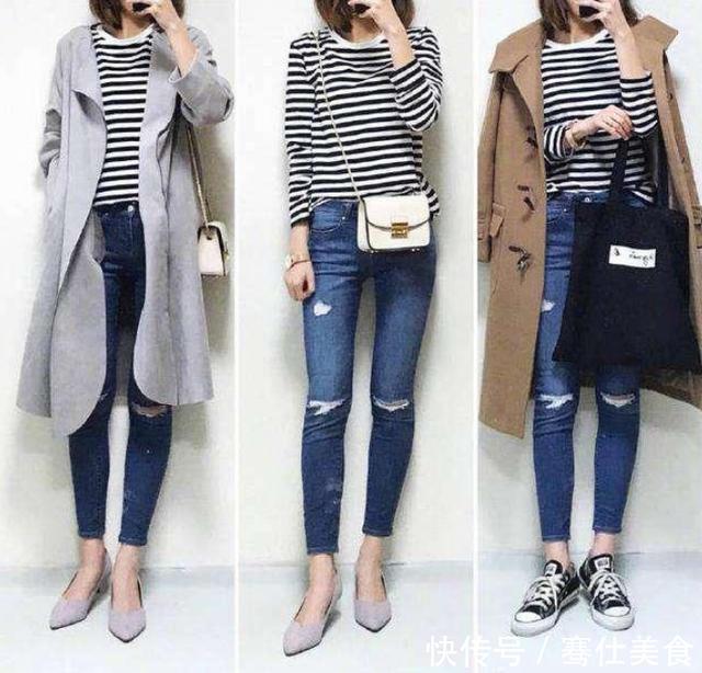 内搭不出彩，即便风衣小西装外套再时髦，你还是土气