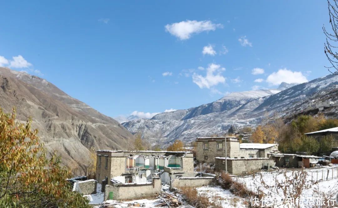 雪山|西藏山南市洛扎县游记分享之拉康卡久云中寺&拉普雪山温泉