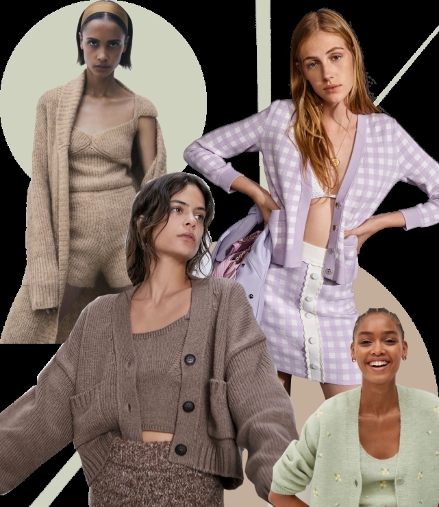 针织开衫过时？这三款简直不要太时髦