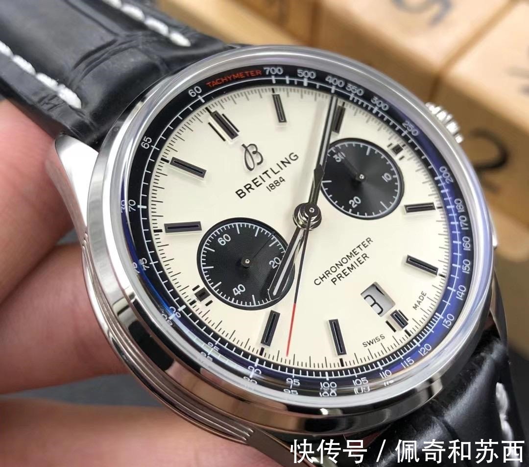 机芯 GF厂百年灵璞雅复刻表评测—GF厂璞雅B01熊猫盘一眼假吗!