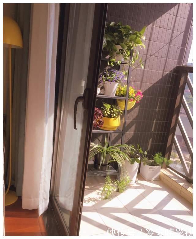 落地窗|她家72平米,面积不大,但足够温馨舒适,以后买了房可以照着装