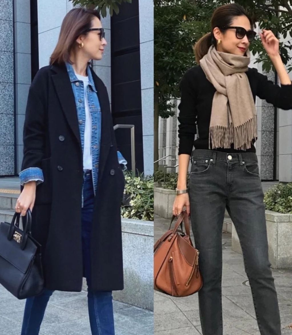 腿型 50岁的女人高级比减龄更重要,这位博主太会穿,每一套都很优雅