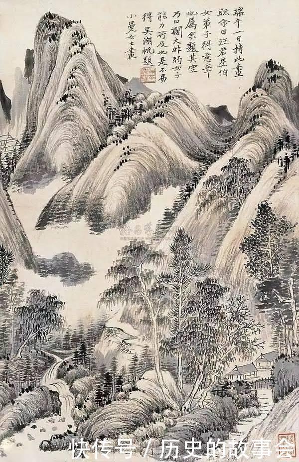 五十二幅绘画和书法作品,展示出陆小曼的旷世才华