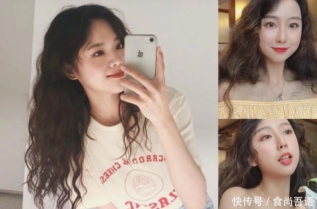 适合圆脸的羊毛卷发型,慵懒自然又时髦,视觉巧遮脸型显瘦~