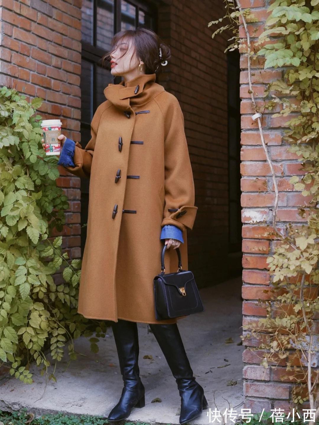 氛围感 懂得打扮胜过长得漂亮,来学出色的“大衣”搭配,轻松穿出高级感