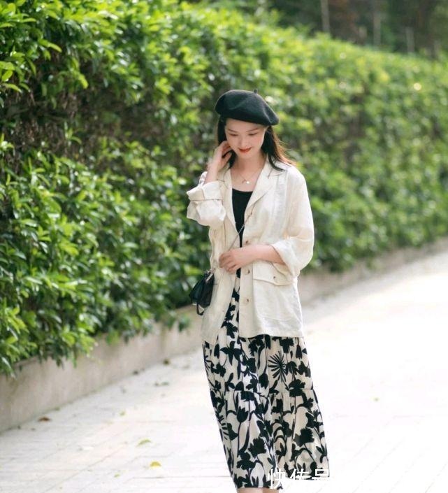 整体穿搭|女人的服装穿搭很有讲究，可以穿上精致的裙装，轻松成为优雅女人