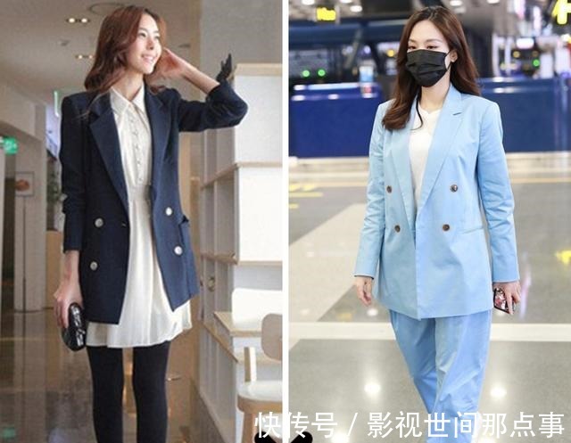 西装外套 初秋外套穿搭公式!照着穿,超时髦!