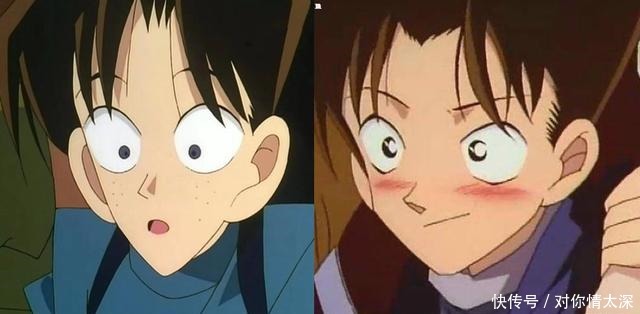 表情|名侦探柯南23年的改变,工藤的表情从“猥琐”,变阳光
