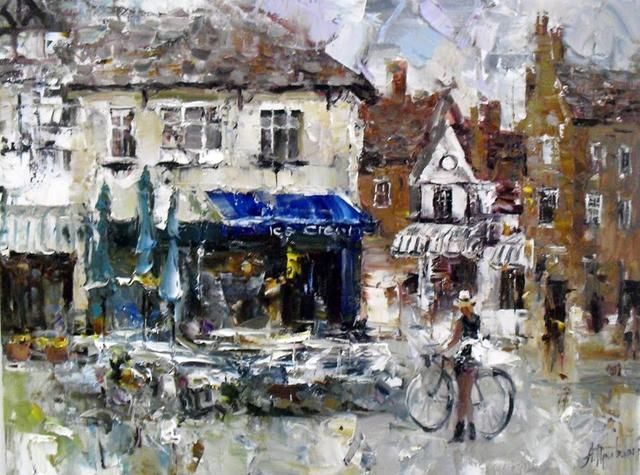 艺术学院！奔放的心：俄罗斯女画家安捷利卡超凡脱俗、别具一格的油画作品