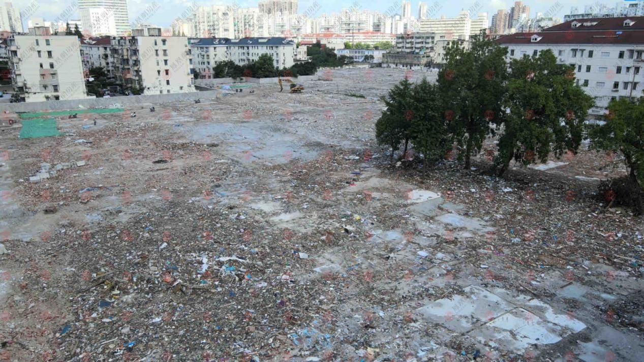 杨浦两宗纯宅地，未来上海市中心的10万+新盘？|赶“集”②| 航拍