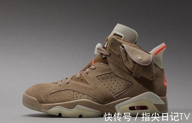 travis 登场信息有了!TS x AJ6最新实物释出!又多一个兜!