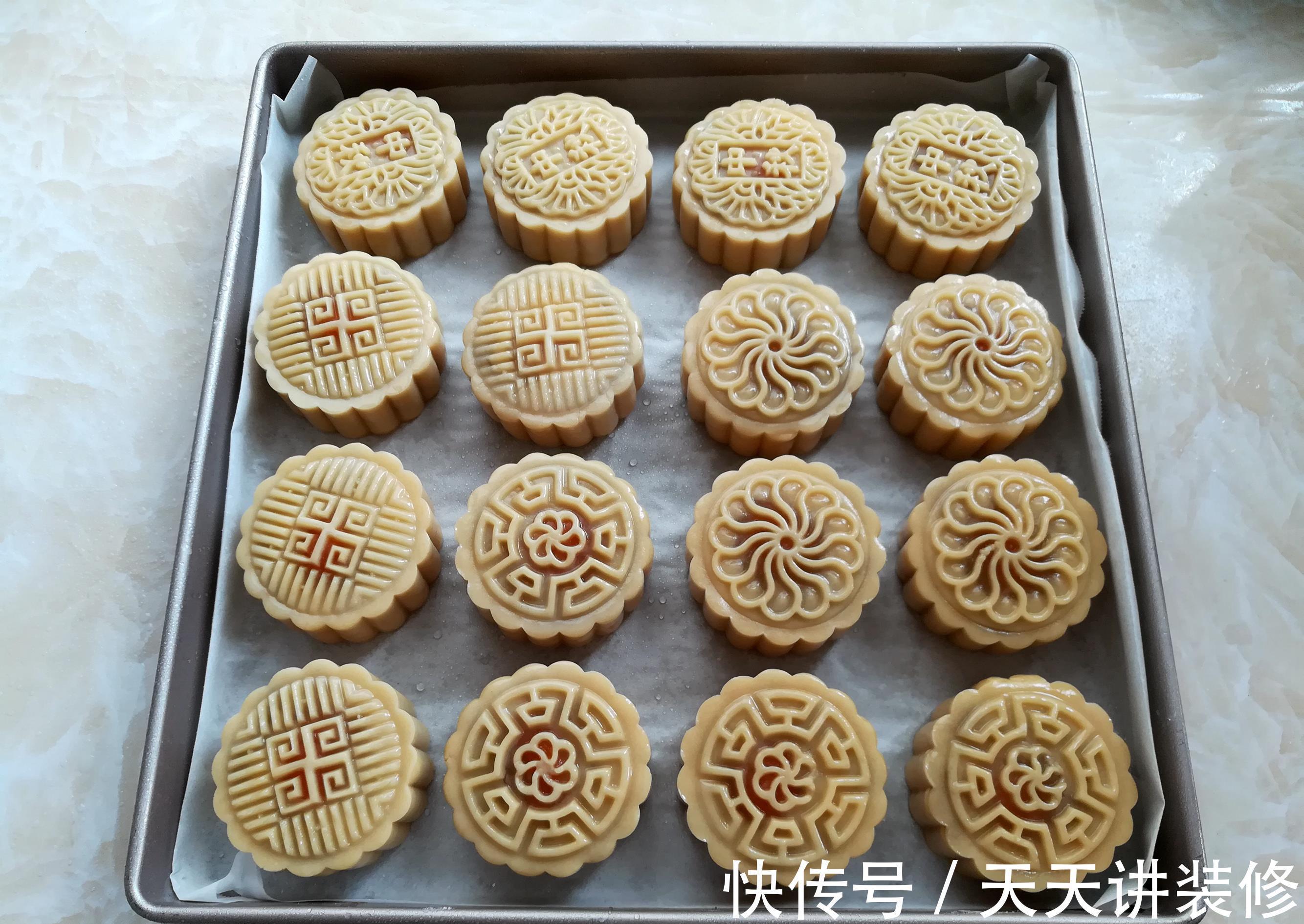 白莲蓉|月饼厂老师傅教做月饼，不收腰不泄脚，配方和要点全在这儿